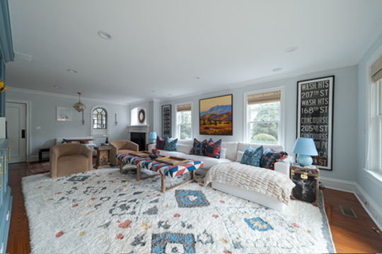 Greenwich CT Family Room Interior Design